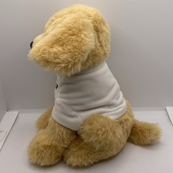 Chevrolet Duke Plush Stuffed Golden Retriever Lab Dog Choko Motorsports Toy - Picture 4 of 9